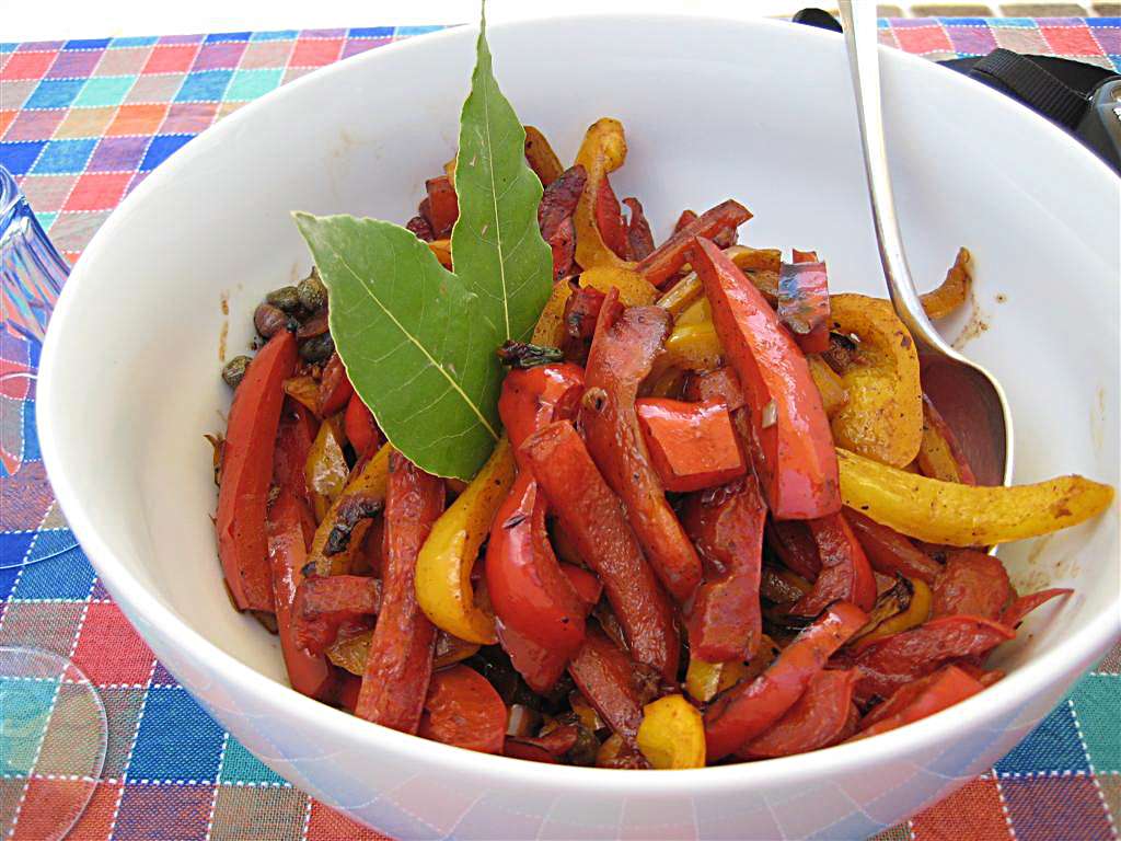 garden party Italian peppers recipe
