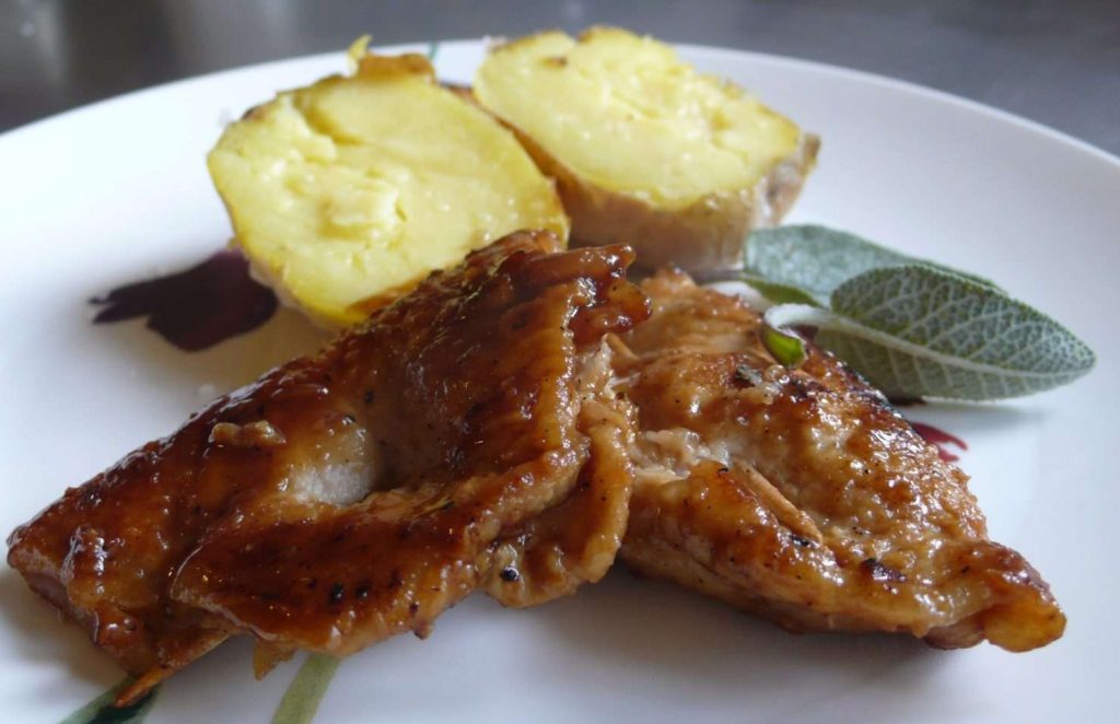 pork saltimbocca cutlets
