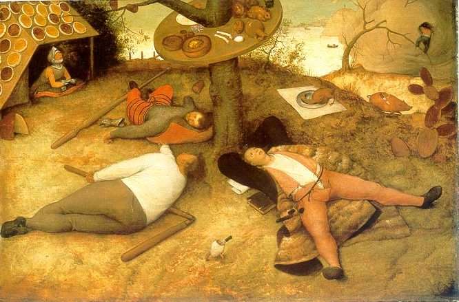 Brueghel Land of Cockaigne