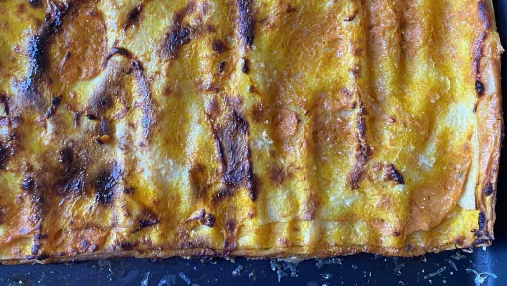 how to make authentic Italian squash lasagna