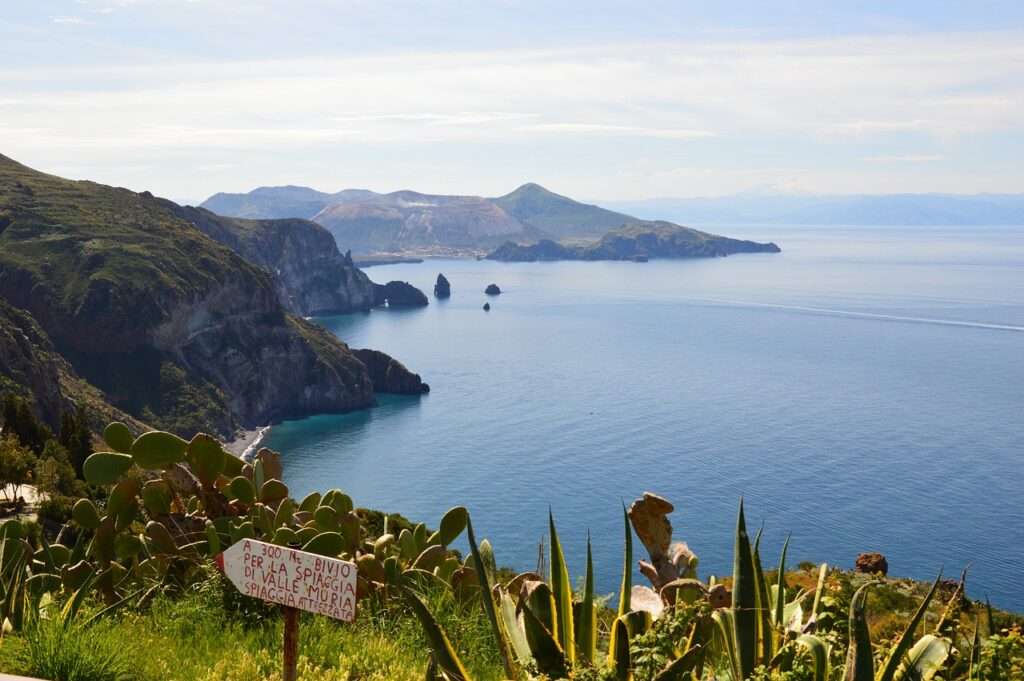 Lipari Island in Sicily