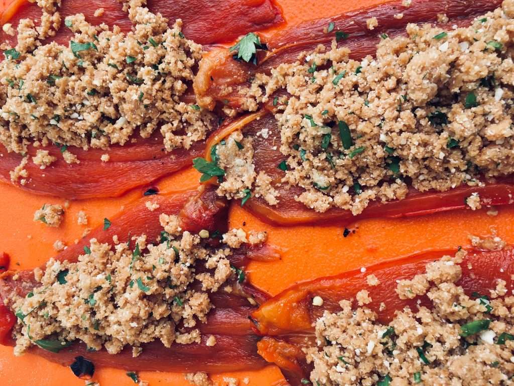 stuffed roasted peppers
