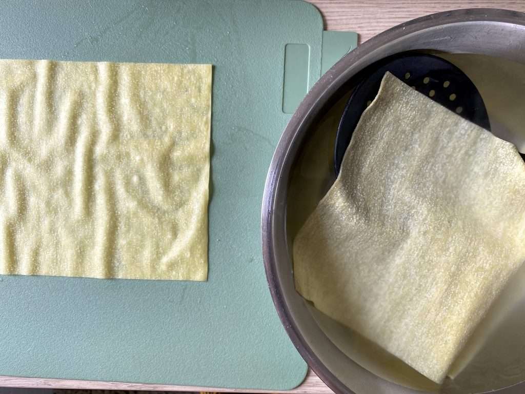 how to use fresh lasagna sheets